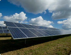 solar panel installation on farms