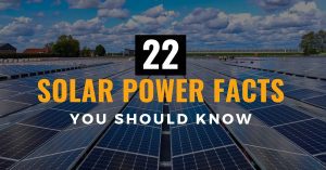 22 solar power facts