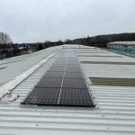 Strata solar panel installation 1