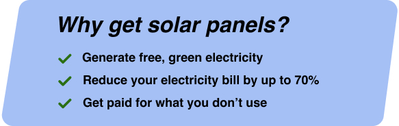 why get solar panels