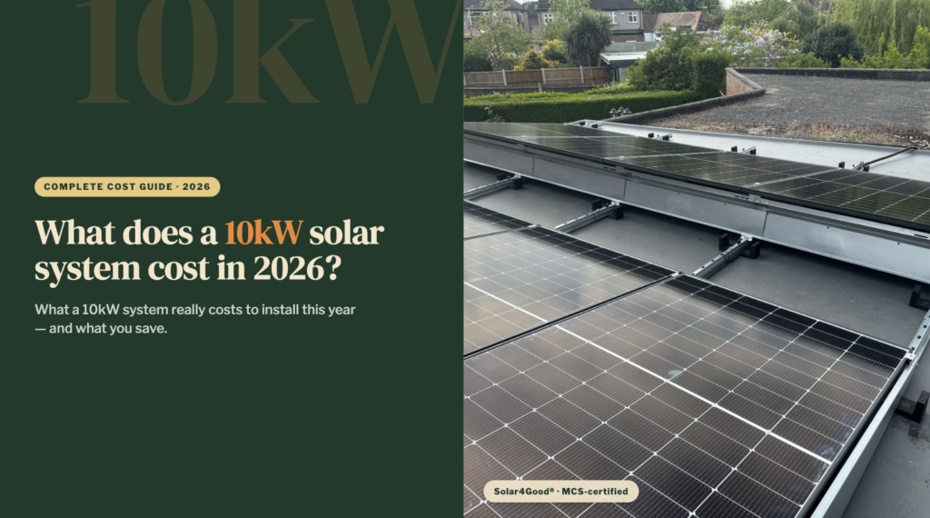 10kW Solar System UK: Complete 2026 Cost Guide