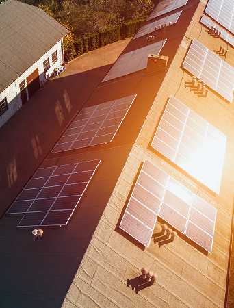 Solar Panel House Roof Alternative Generator Energy Hague Netherlands 1 3