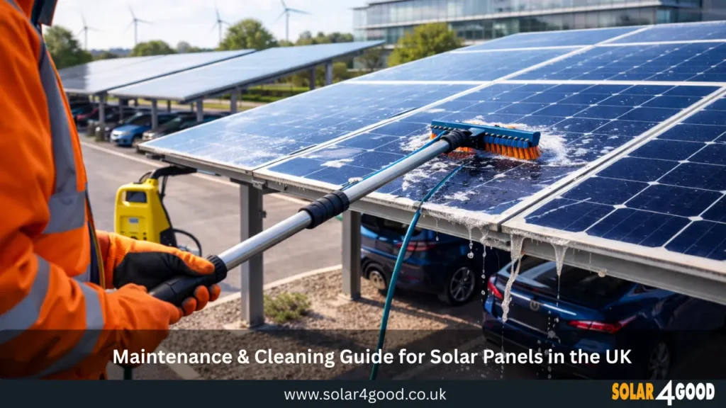 Maintanance and cleaning solar