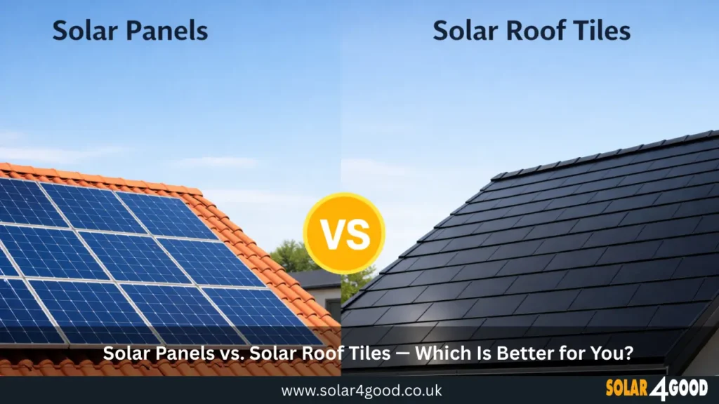 Solar Panels vs. Solar Roof Tiles — Which Is Better for You?