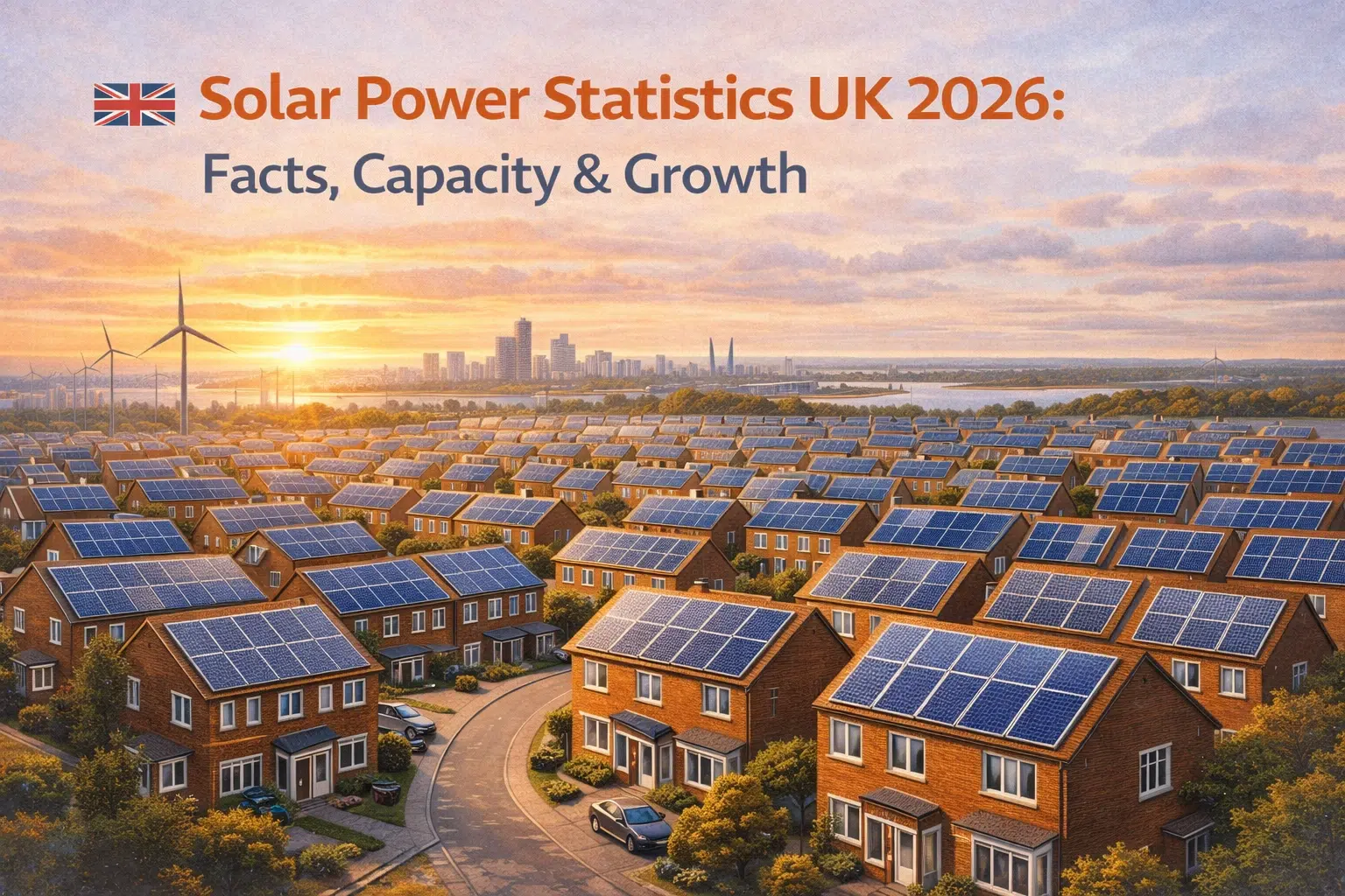 Solar power statistics UK 2026