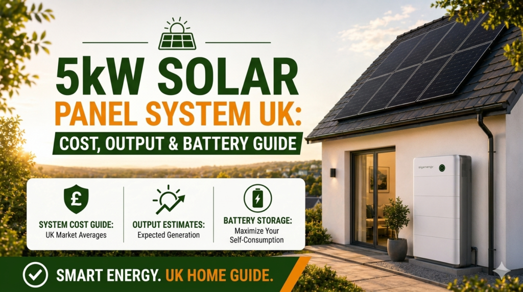 5kW Solar Panel System UK