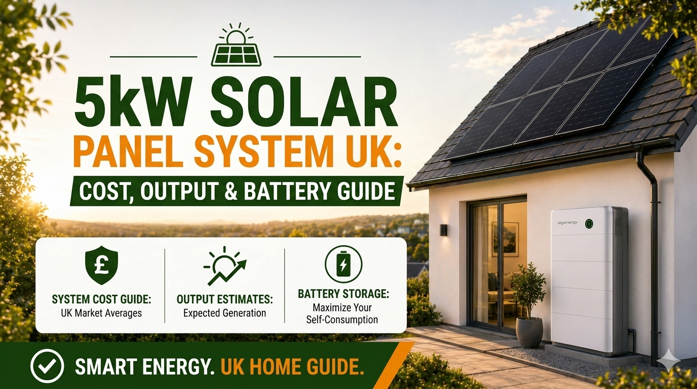 5kW Solar Panel System UK