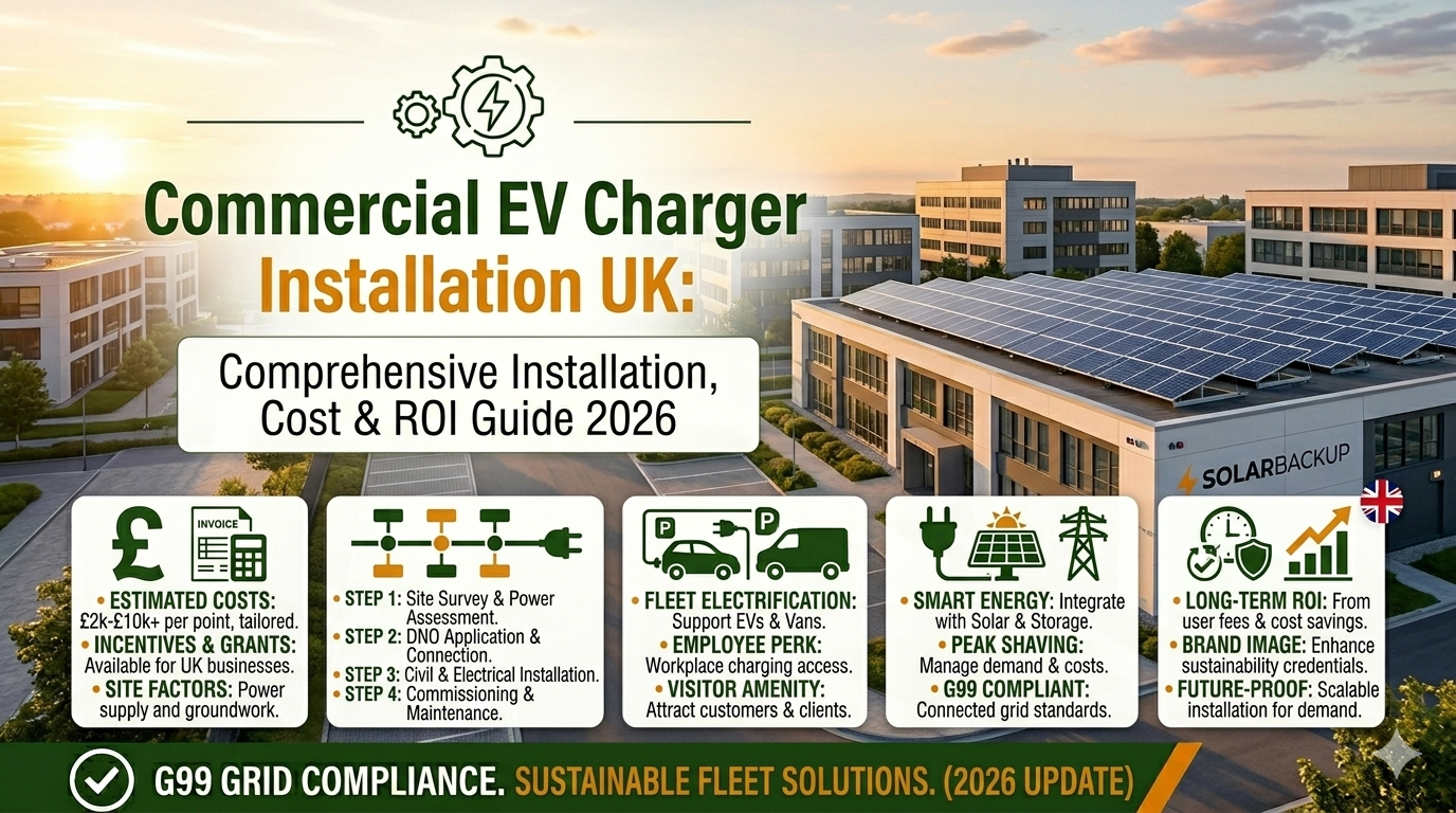commercial EV charger installation
