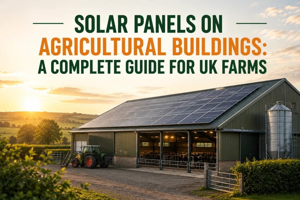 Solar Panels on Agricultural Buildings: A Complete Guide for UK Farms