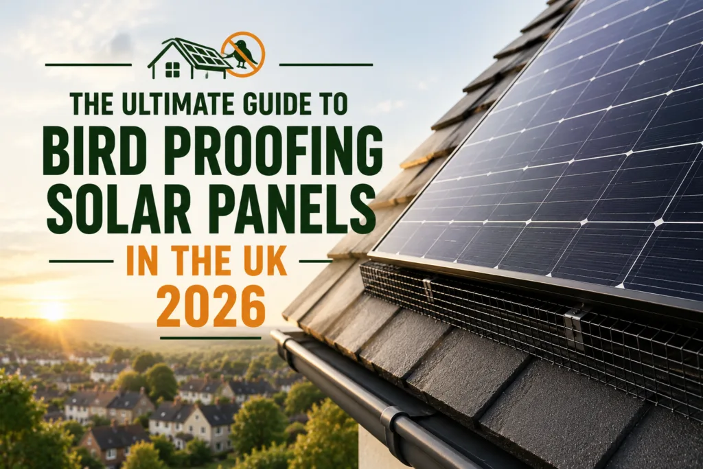 The Ultimate Guide to Bird Proofing Solar Panels in the UK 2026