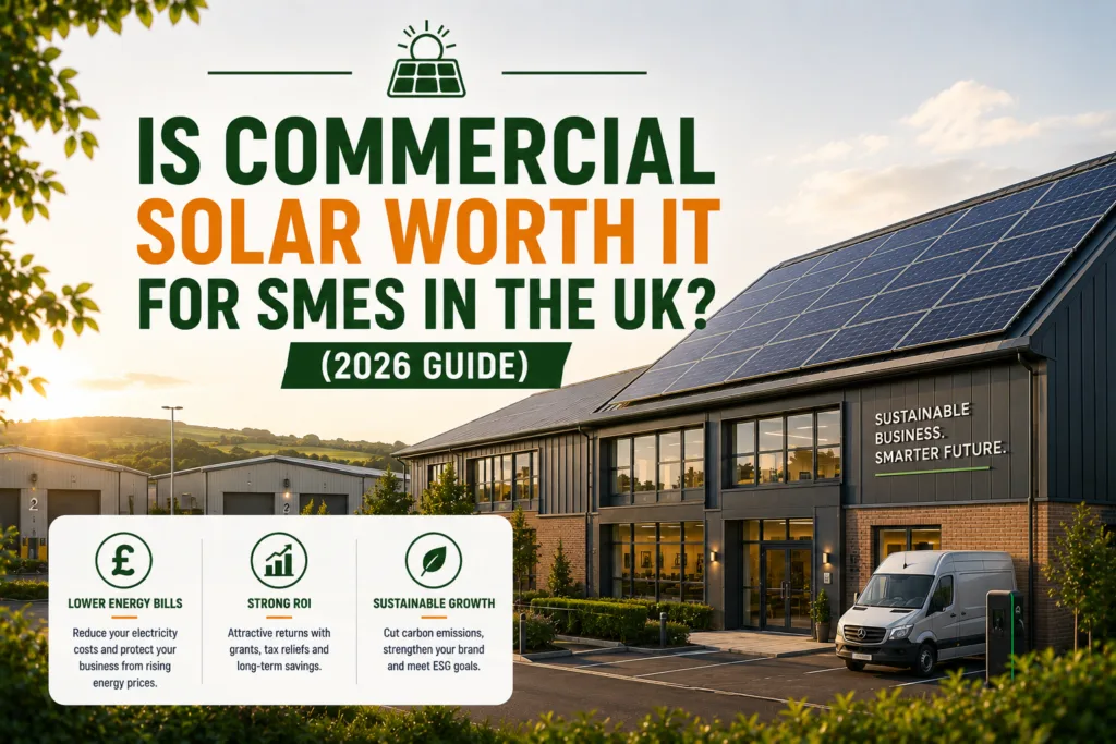 Is Commercial Solar Worth It for SMEs in the UK? (2026 Guide)
