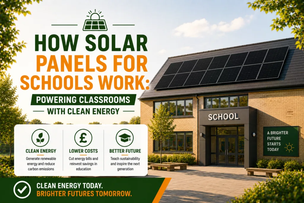 How Solar Panels for Schools Work: Powering Classrooms with Clean Energy
