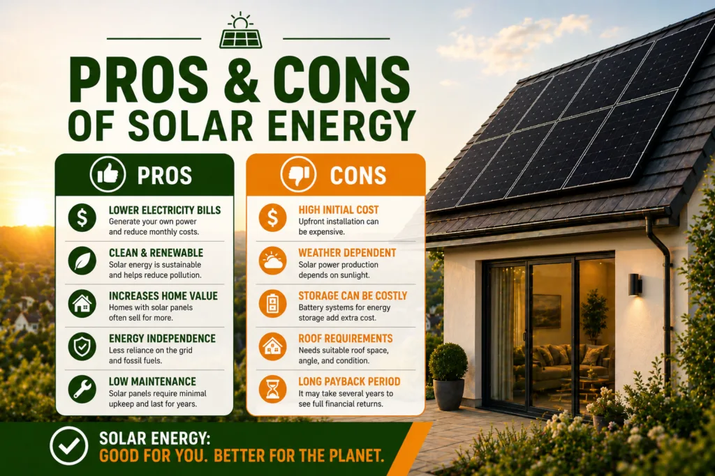 Pros & Cons of Solar Energy