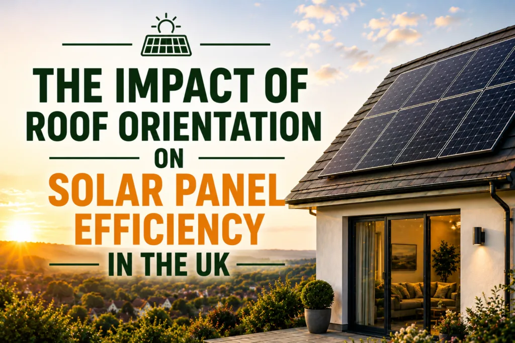 The Impact of Roof Orientation on Solar Panel Efficiency in the UK