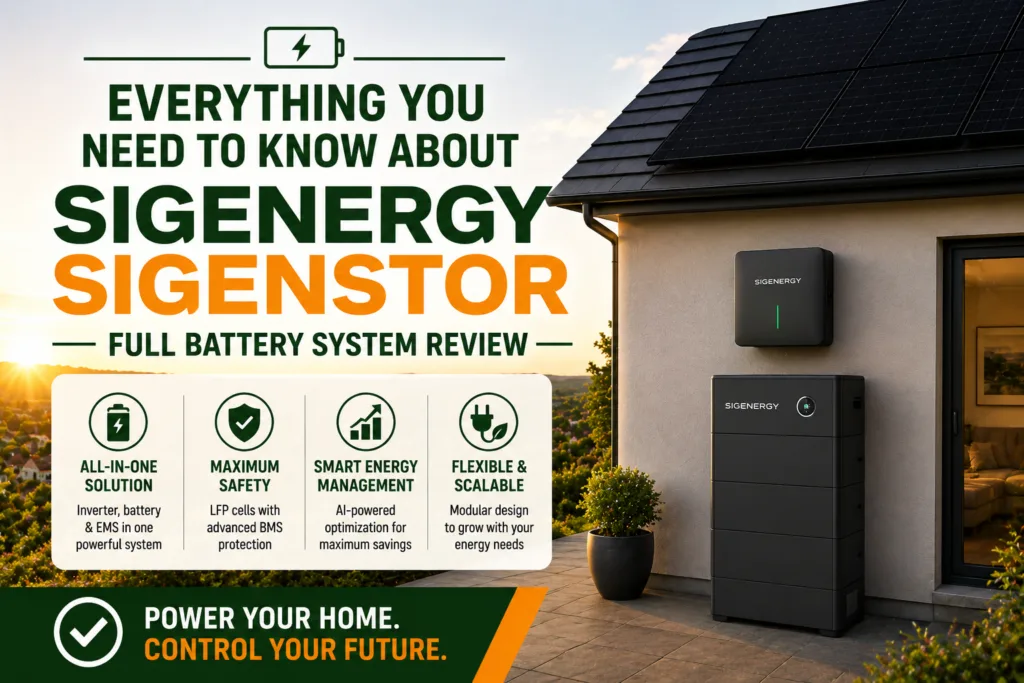 Everything You Need to Know about the Sigenergy SigenStor | Full Battery System Review