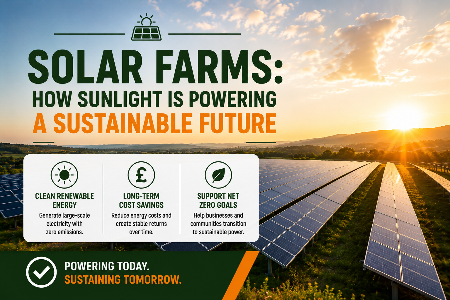 Solar Farms: How Sunlight Is Powering a Sustainable Future
