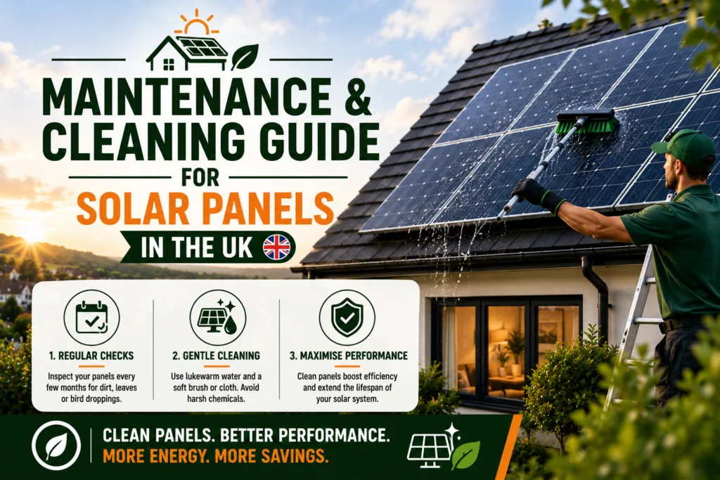 Maintenance & Cleaning Guide for Solar Panels in the UK