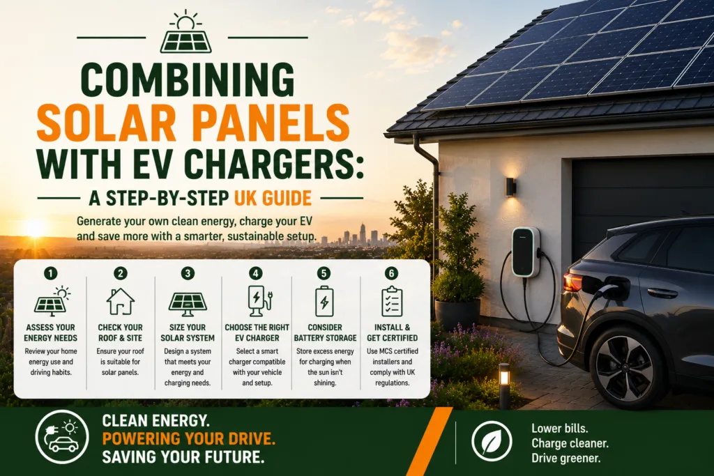 Combining Solar Panels with EV Chargers: A Step-by-Step UK Guide