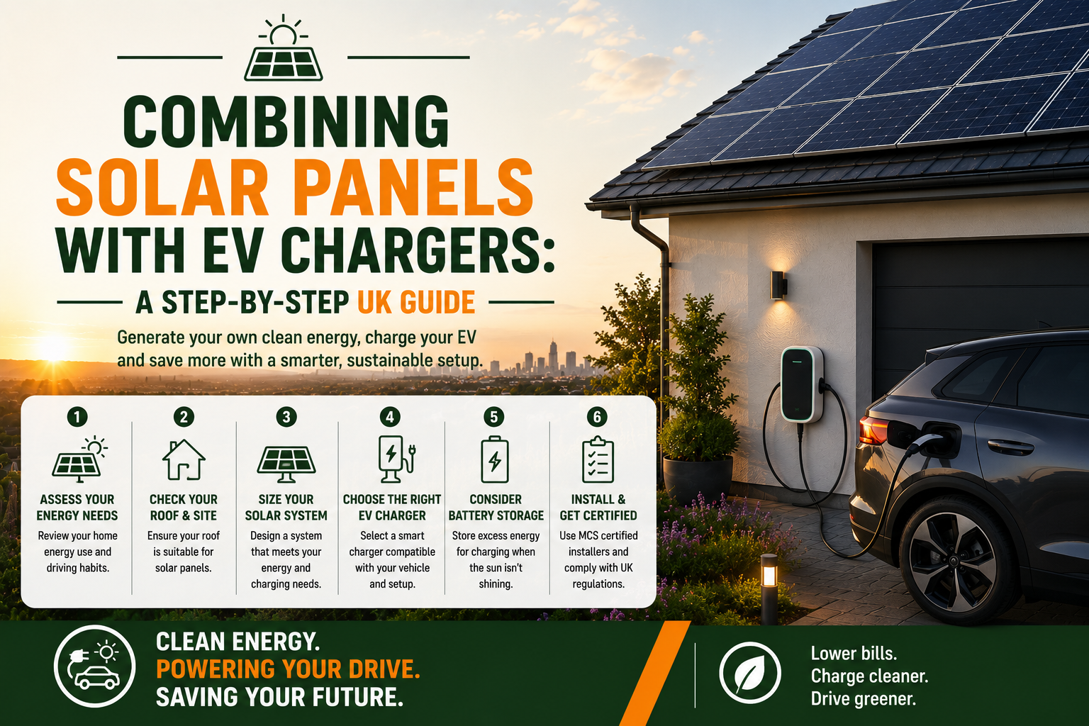 Combining Solar Panels with EV Chargers: A Step-by-Step UK Guide