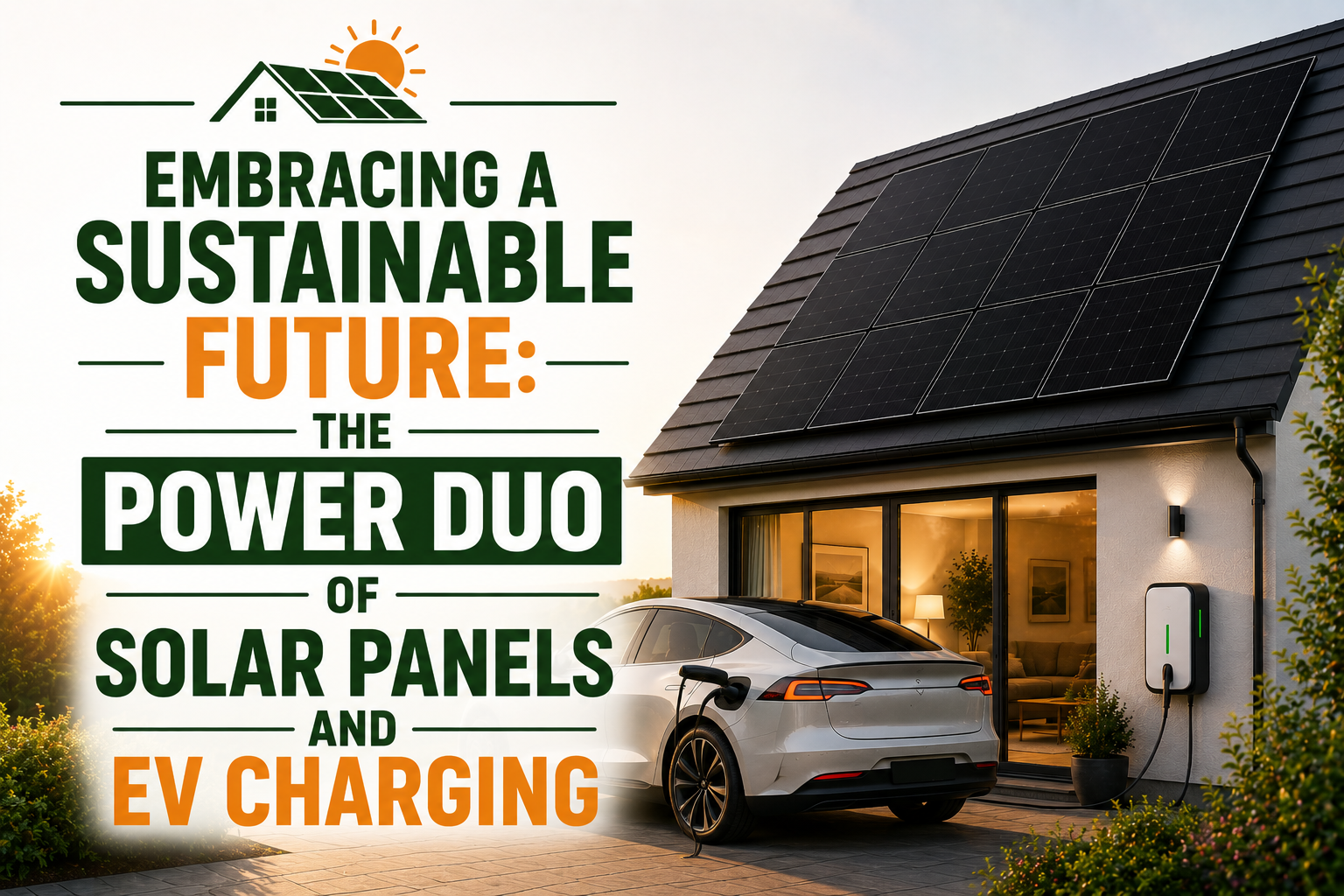 Embracing a Sustainable Future: The Power Duo of Solar Panels and EV Charging