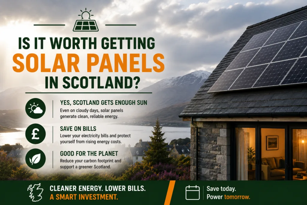 Is It Worth Getting Solar Panels in Scotland?