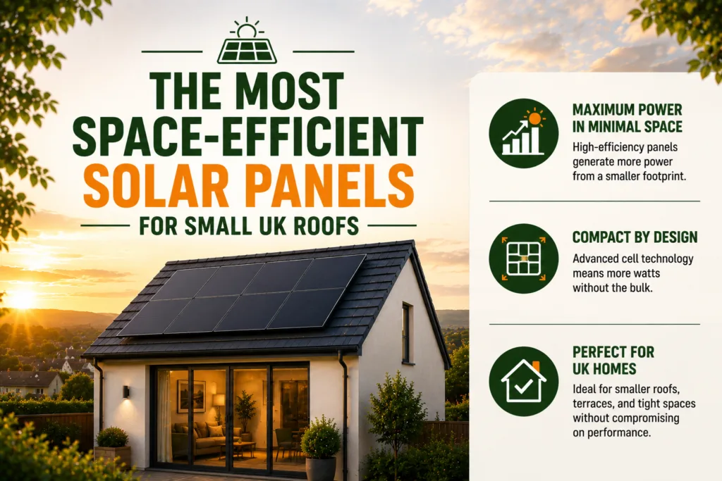 The Most Space-Efficient Solar Panels for Small UK Roofs