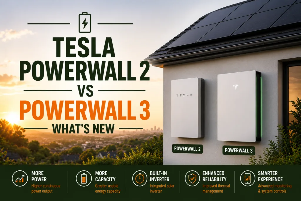 Tesla Powerwall 2 vs Powerwall 3 – What’s new