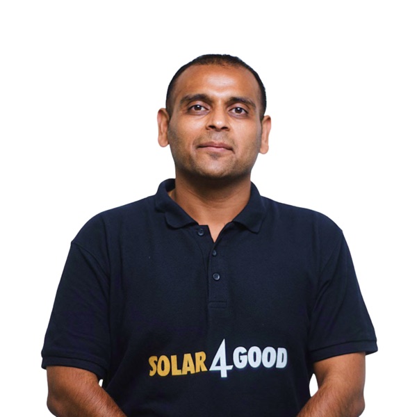 Manan Shah, Co-Founder of Solar4Good