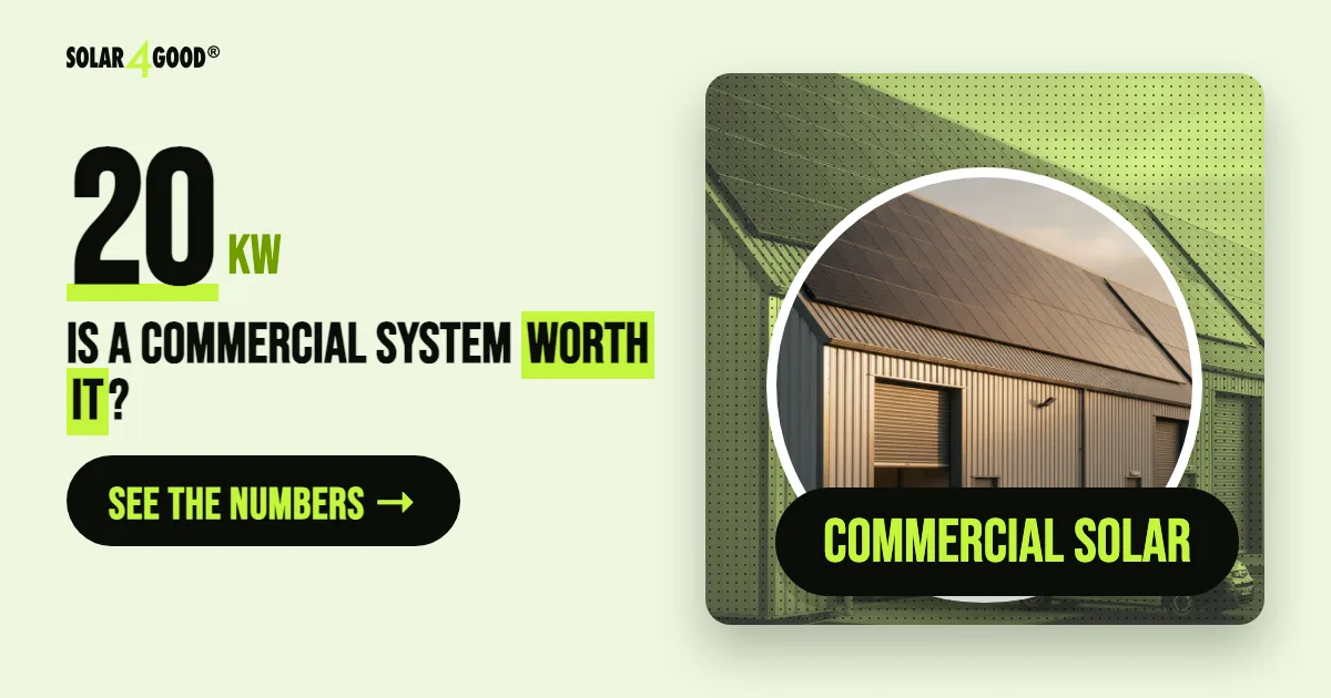 20kW Solar System UK: The Complete Commercial Buyer’s Guide (2026)