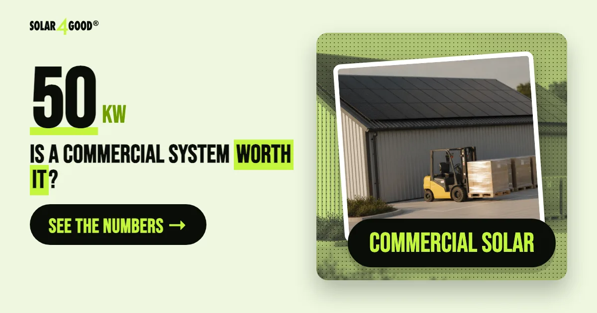 50kW Solar System UK: The Complete 2026 Guide for Medium-Sized Businesses