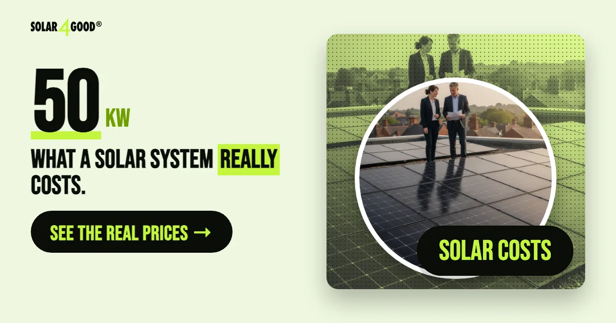 50kW Solar System UK guide: Complete 2026 Cost Guide