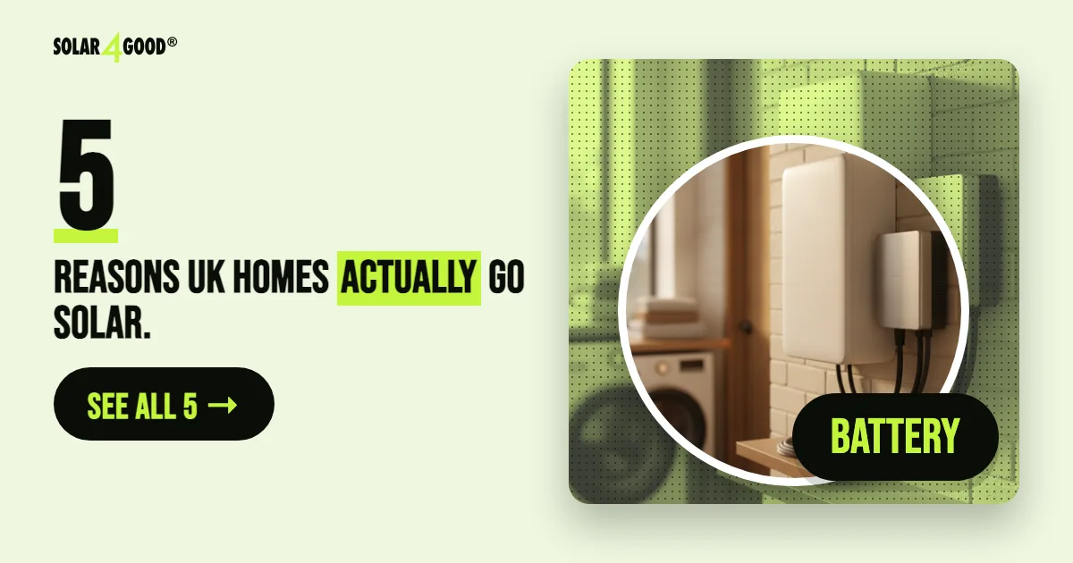 5 Reasons to Add Battery Storage to Your Existing Solar System (UK 2026)