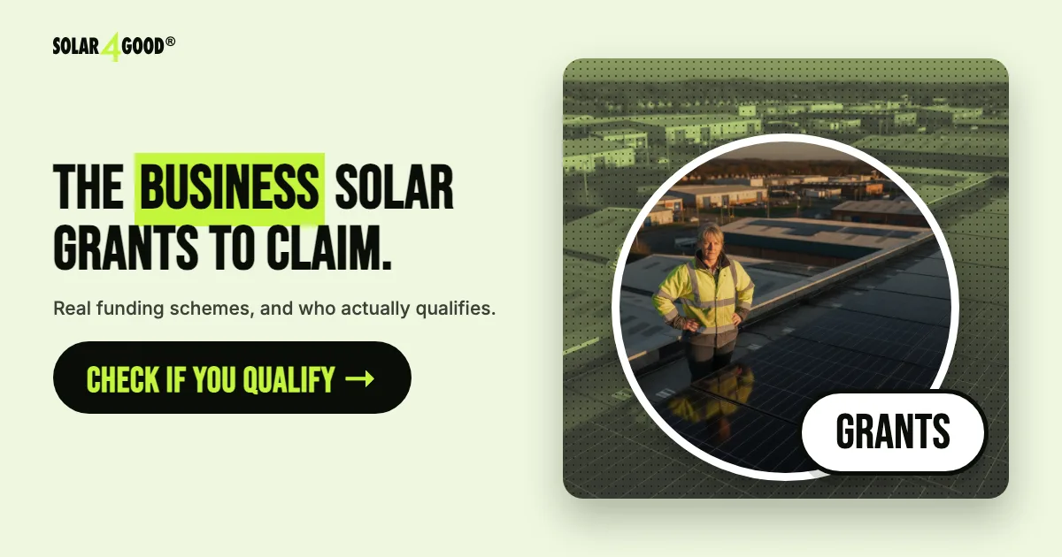Business Solar Panel Grants in the UK: What You Need to Know