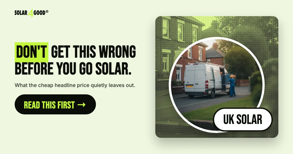 What to Know Before Installing Solar Panels in the UK (Read This Before You Compare Quotes)