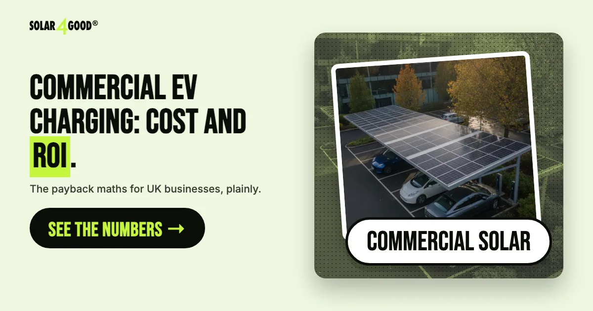 Commercial EV Charger Installation UK: Cost, Process & ROI Guide 2026