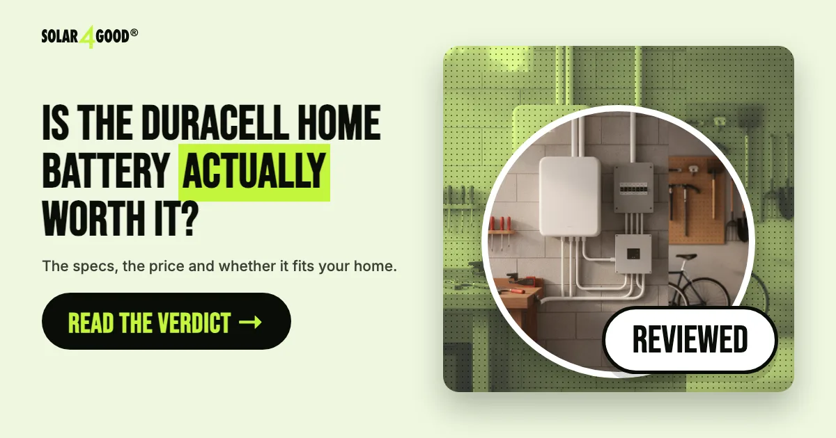 Duracell Home Battery Review UK 2026: Specs, Price & Verdict