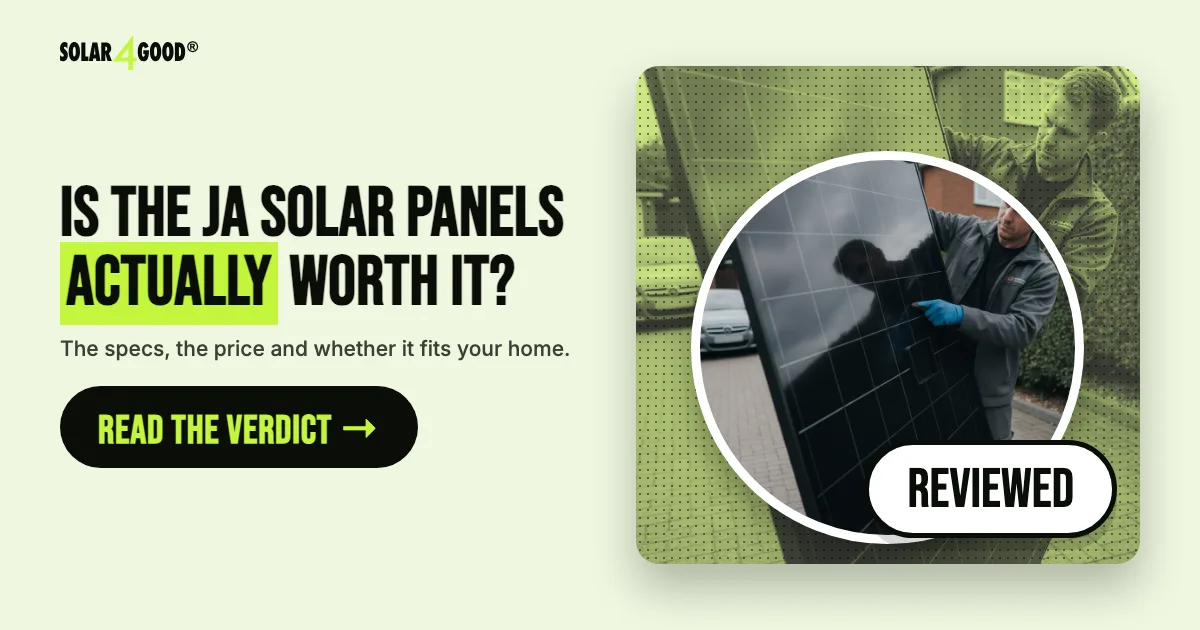 JA Solar Panels Review UK | Are they worth it in 2026