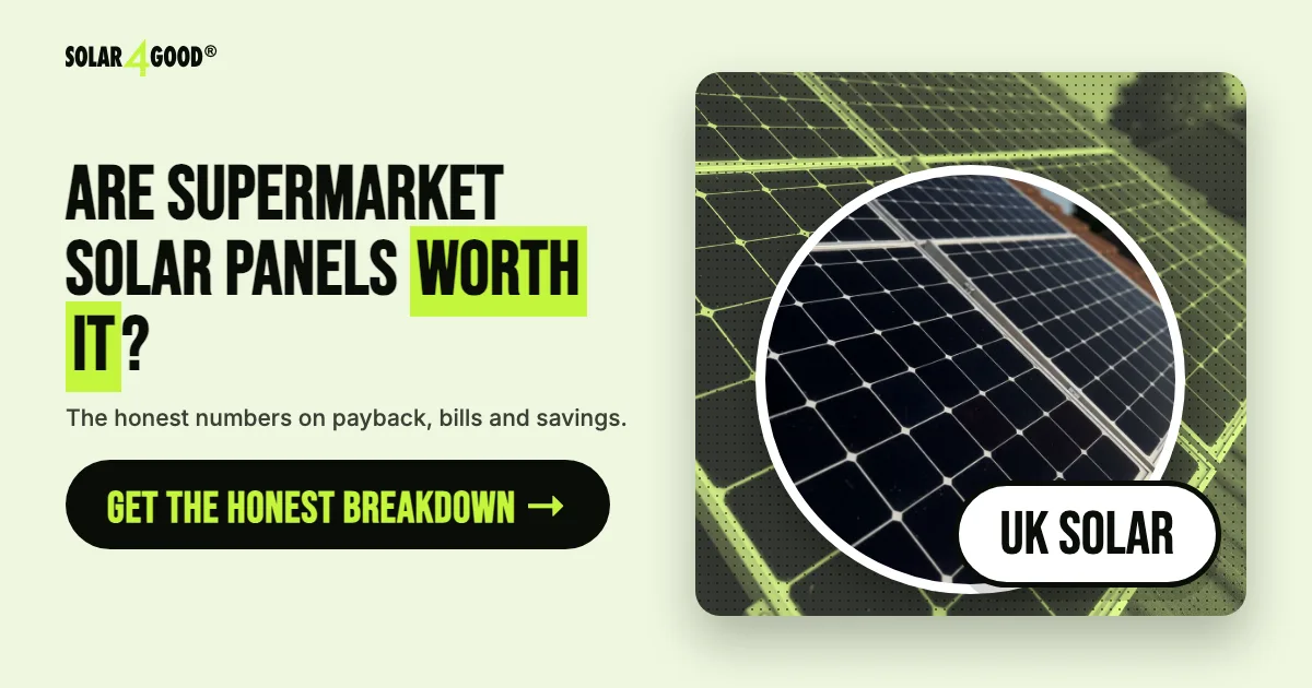 Lidl Solar Panels UK 2026: Are They Worth It? The Honest Numbers