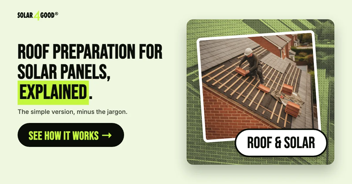 Roof Preparation for Solar Panels: