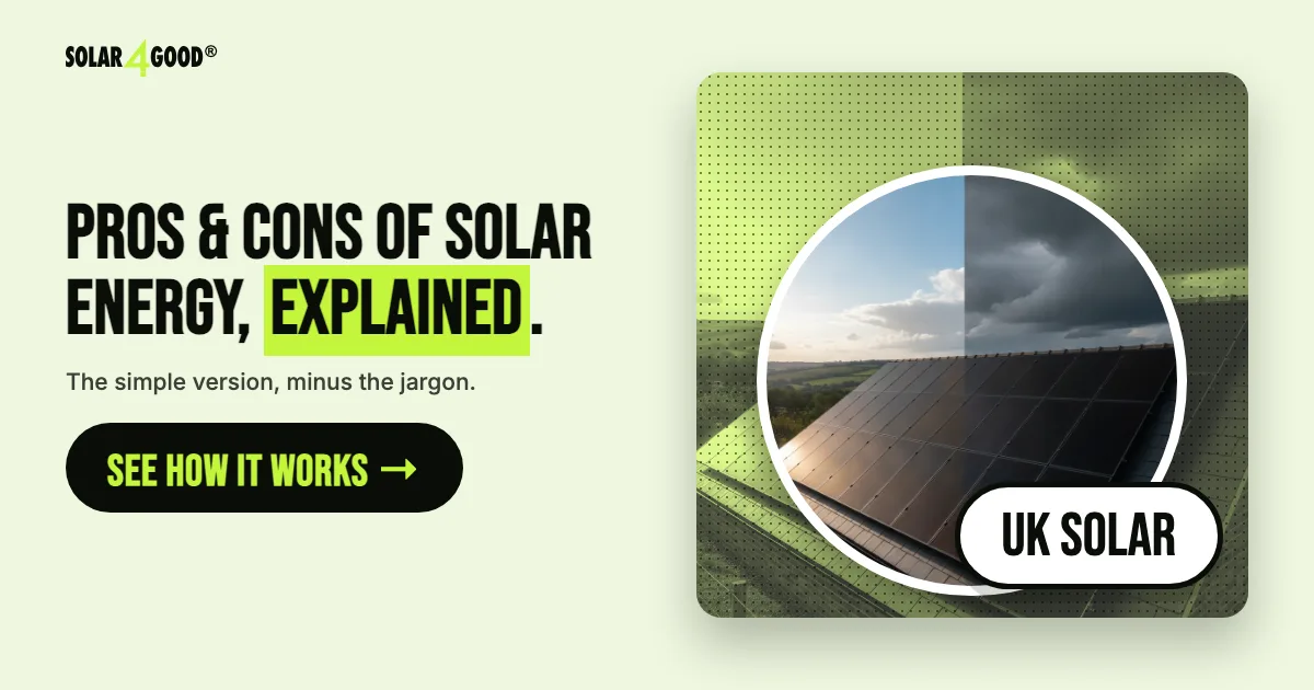 Pros & Cons of Solar Energy