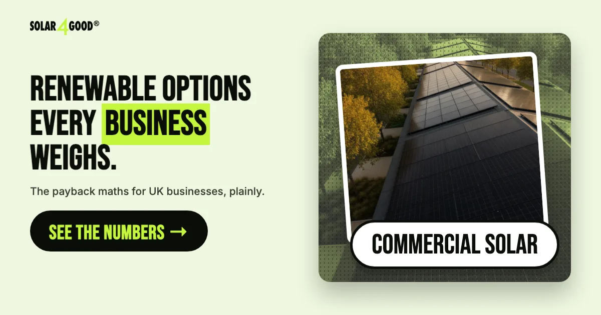 Renewable Energy Solutions For Businesses