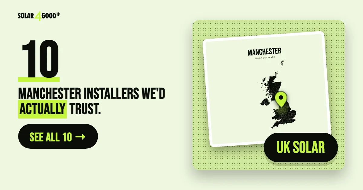 Top 10 Solar Panel Installers in Manchester (2026 Guide)