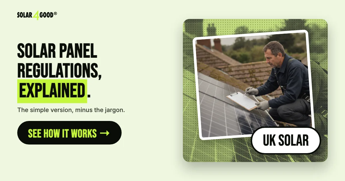 Solar Panel Regulations in the UK in 2026: A Guide For Homeowners