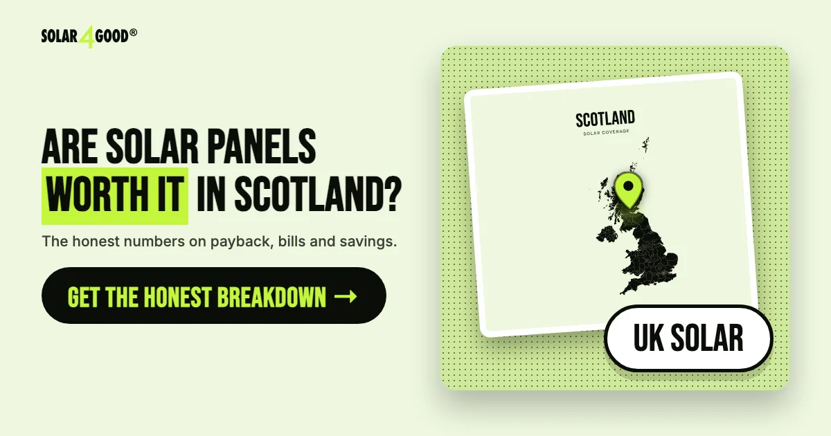 Is It Worth Getting Solar Panels in Scotland?