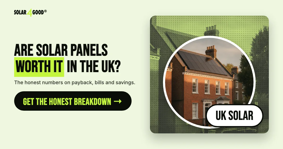 Are Solar Panels Worth It in the UK? (2026)