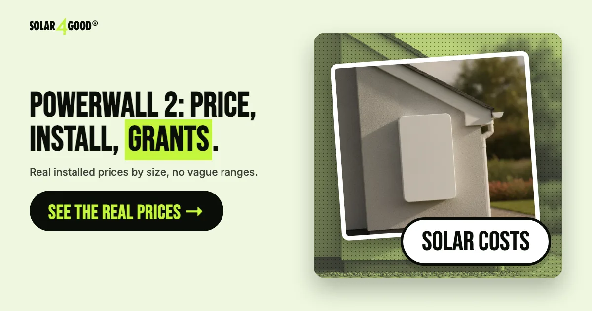 Tesla Powerwall 2 Price, Installation Costs & Grants UK