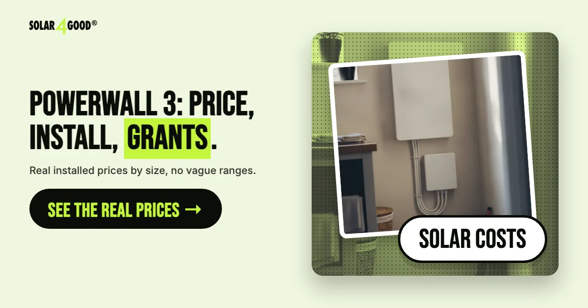 Tesla Powerwall 3 Price, Installation Costs & Grants UK