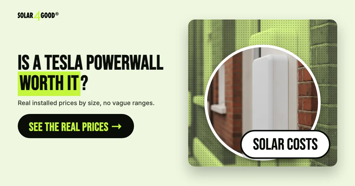 Tesla Powerwall UK Costs, Benefits and Grants