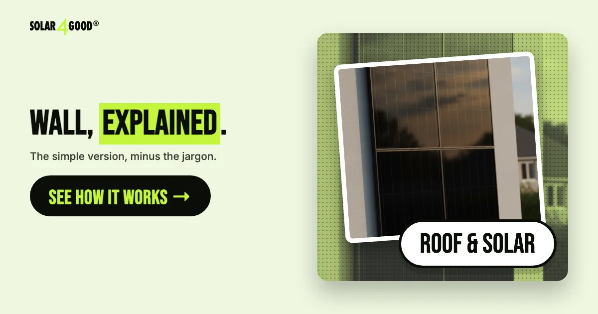 Wall-Mounted Solar Panels in the UK: Are They a Practical Alternative to Roof Solar?