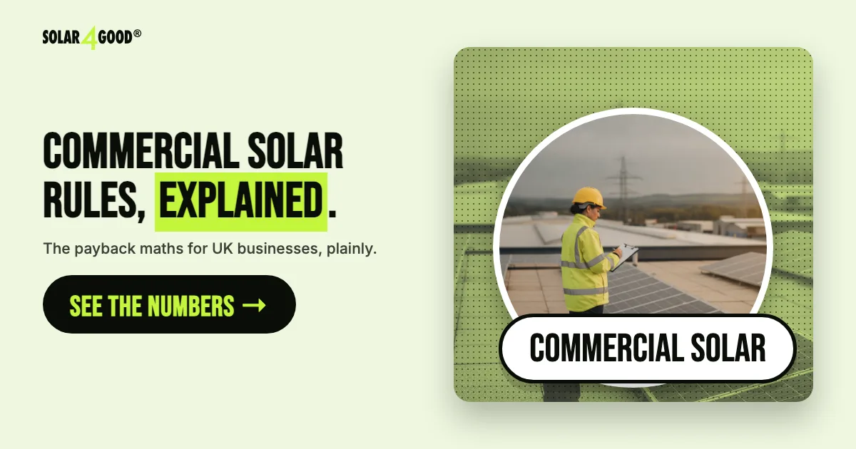What Are the Commercial Solar Panel Regulations in the UK?